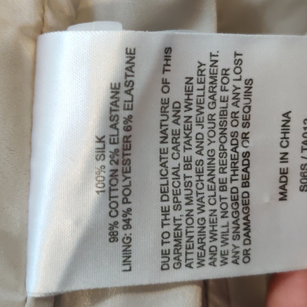 Karen Millen corset with immaculate beading - worn once. Size 14 - Picture 4 of 4